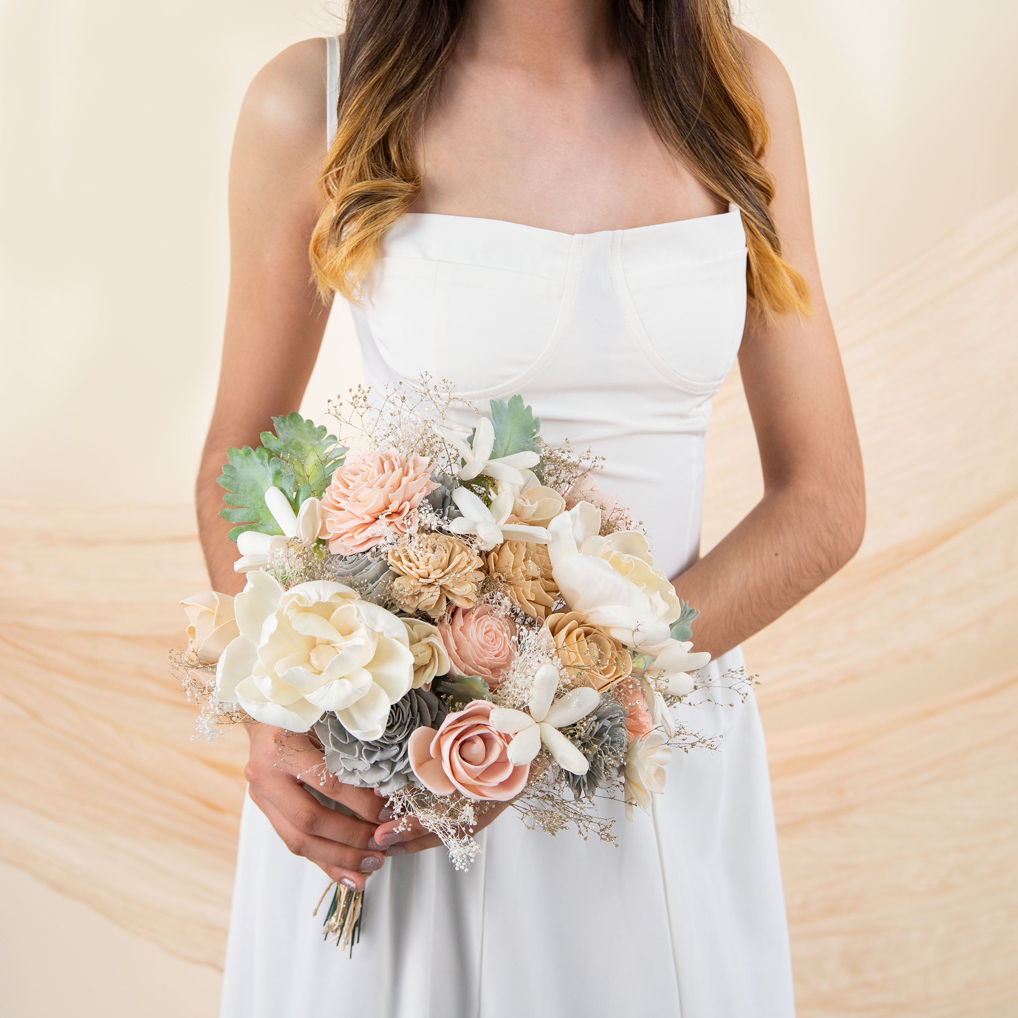 Wild Style All That Glam Bridal Bouquet – Sola-Flowers