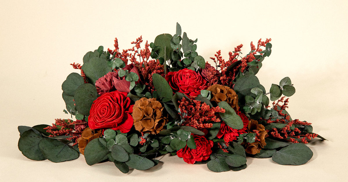 Christmas Wild Style Centerpiece SolaFlowers