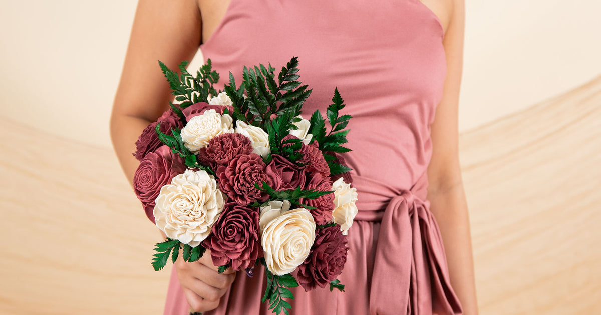 Romance Bridesmaid Bouquet – Sola-Flowers