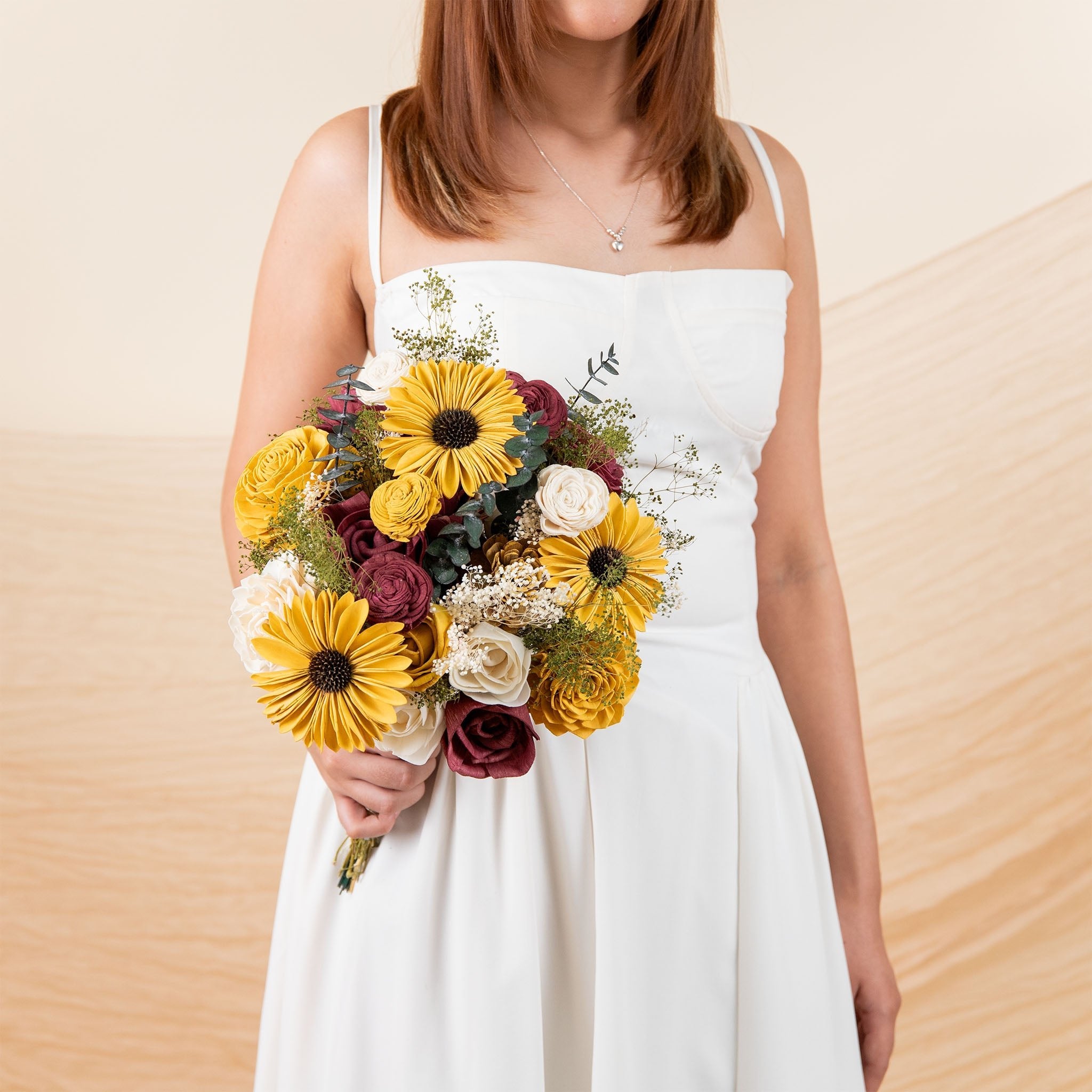 Wild Style Sunflower Daze Bridal Bouquet – Sola-Flowers