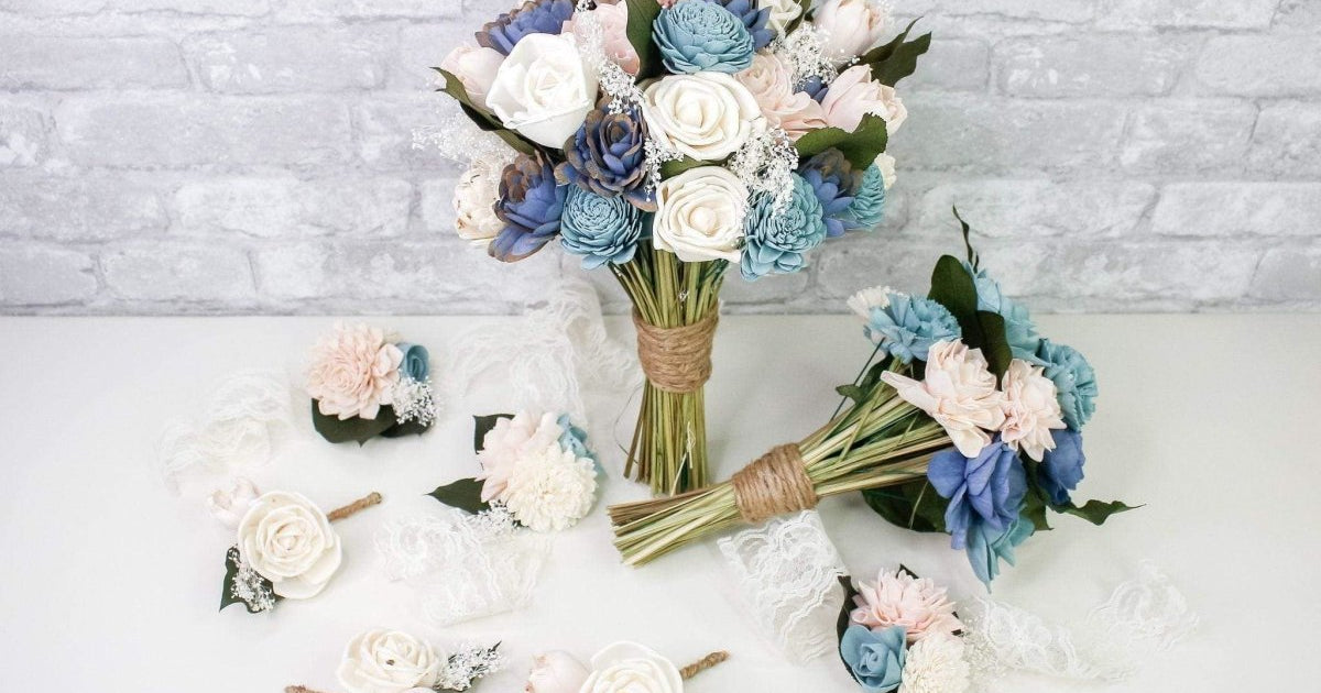So Sweet Little Wedding Bundle – Sola Wood Flowers display picture 2