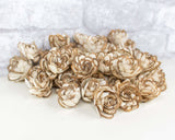 1" Almond - 50 Pack - Sola Wood Flowers