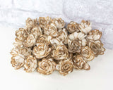 1" Almond - 50 Pack - Sola Wood Flowers