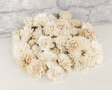 1" Dahlia - 50 Pack - Sola Wood Flowers
