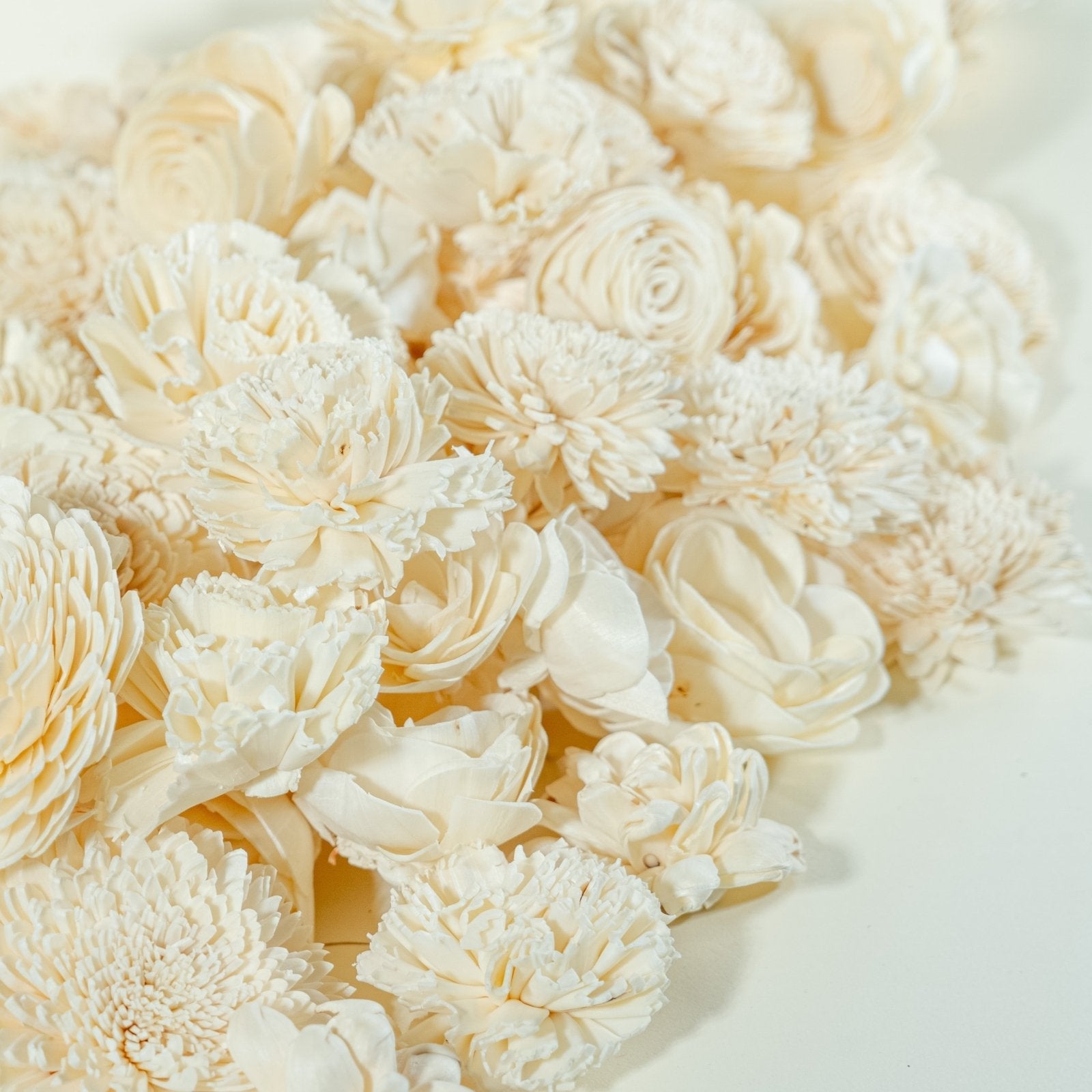 100 Random Assortment (No Bark) – Sola Wood Flowers