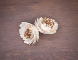 1.5" Americano (10 Pack) - Sola Wood Flowers