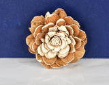 1.5" Bark Bali (10 pack) - Sola Wood Flowers