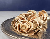 1.5" Bark Lotus (10 Pack) - Sola Wood Flowers