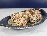 1.5" Bark Zinnia (10 pack) - Sola Wood Flowers