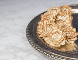 1.5" Button Almond (10 Pack) - Sola Wood Flowers