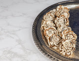 1.5" Chocolate Kiss (10 pack) - Sola Wood Flowers