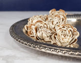 1.5" Chocolate Kiss (10 pack) - Sola Wood Flowers