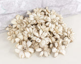 1.5" Distressed Daisy - 50 Pack - Sola Wood Flowers