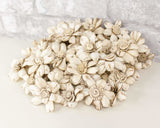 1.5" Distressed Daisy - 50 Pack - Sola Wood Flowers