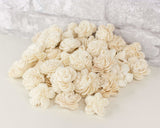 1.5" Spiral - 50 Pack - Sola Wood Flowers