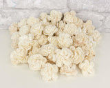 1.5" Spiral - 50 Pack - Sola Wood Flowers