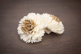 1.5" Tiger Eye (10 Pack) - Sola Wood Flowers