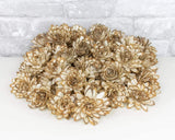 2" Almond - 50 Pack - Sola Wood Flowers