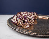 2" Almond w/ Purple Tips (10 Pack) - Sola Wood Flowers