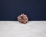 2" Almond w/ Purple Tips (10 Pack) - Sola Wood Flowers