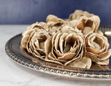 2" Bark Lotus (10 Pack) - Sola Wood Flowers