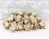 2" Bark Lotus - 50 Pack - Sola Wood Flowers