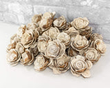2" Bark Lotus - 50 Pack - Sola Wood Flowers