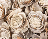 2" Bark Lotus - 50 Pack - Sola Wood Flowers