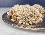 2" Bark Zinnia (10 pack) - Sola Wood Flowers