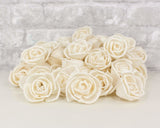 2" Bird Rose - 50 Pack - Sola Wood Flowers