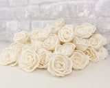 2" Bird Rose - 50 Pack - Sola Wood Flowers