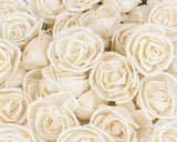 2" Bird Rose - 50 Pack - Sola Wood Flowers