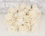 2" Bird Rose - 50 Pack - Sola Wood Flowers
