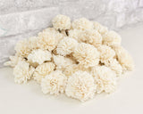 2" Carnation - 50 Pack - Sola Wood Flowers