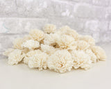 2" Carnation - 50 Pack - Sola Wood Flowers