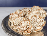 2" Chocolate Kiss (10 pack) - Sola Wood Flowers