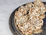 2" Chocolate Kiss (10 pack) - Sola Wood Flowers