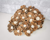 2" Coco - 50 Pack - Sola Wood Flowers