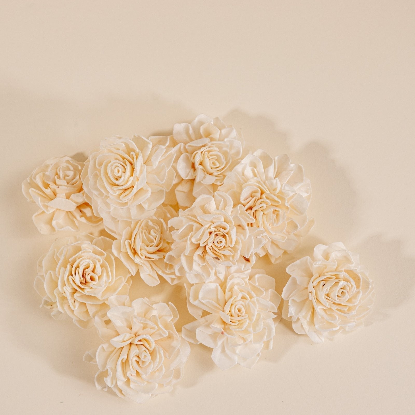 Red Sola Wood Flower Pack of 10 main image 0