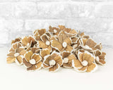 2" Hana - 50 Pack - Sola Wood Flowers