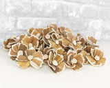 2" Hana - 50 Pack - Sola Wood Flowers