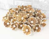 2" Hana - 50 Pack - Sola Wood Flowers