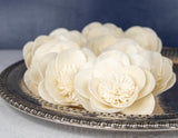 2" Jewel (10 pack) - Sola Wood Flowers