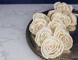 2" Rose (10 Pack) - Sola Wood Flowers