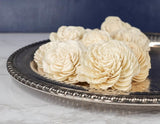 2" Spiral Flower (10 pack) - Sola Wood Flowers