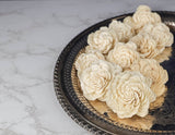 2" Spiral Flower (10 pack) - Sola Wood Flowers