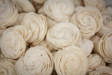 2" Twist - 50 Pack - Sola Wood Flowers