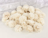 2" Zinnia - 50 Pack - Sola Wood Flowers