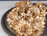 3" Almond (10 pack) - Sola Wood Flowers