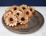 3" Almond Daisy (10 Pack) - Sola Wood Flowers